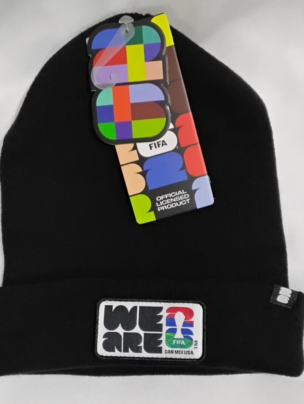 FIFA WORLD CUP 2026 Beanie Hat – 'We Are' Logo Nwts